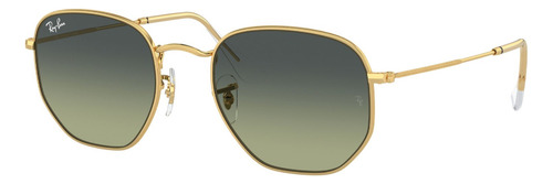 Gafas De Sol Ray-ban Hexagonal Xl, Color Amarillo Con Marco De Metal Estandar - Rb3548