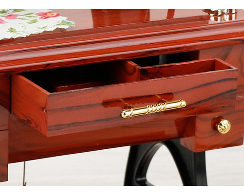 Nuevo Figuras De Caja De Música En Miniatura For Coser