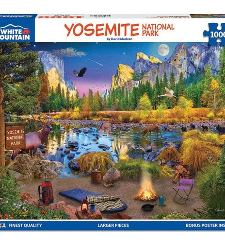 White Mountain Rompecabezas Yosemite De 1000 Piezas