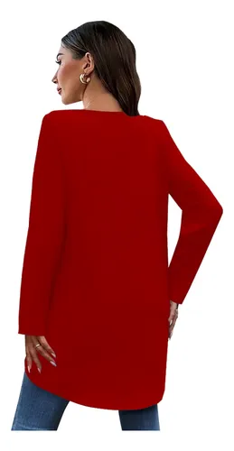 Maxi blusa casual viena deals