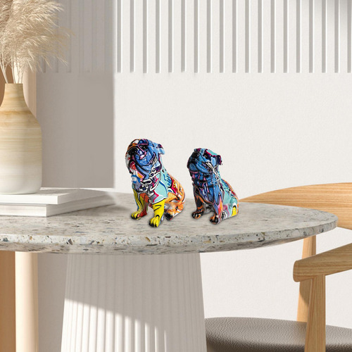 Estatua De Perro Moderna, Colecciones De Figuritas De