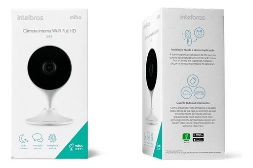 Câmera De Segurança Intelbras Im3c Com Resolução De 2mp