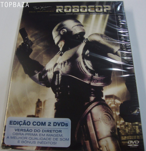 Dvd Duplo Robocop  O Policial Do Futuro - Definitive Edition