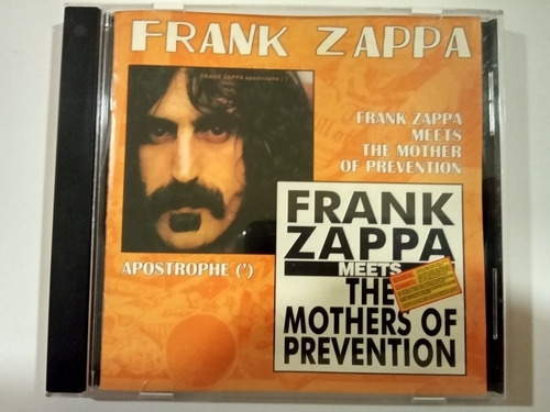 Cd Frank Zappa - Apostrophe & Meets Mother Of Invention 