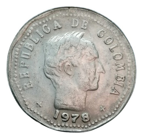 Colombia Moneda 50 Centavos 1978