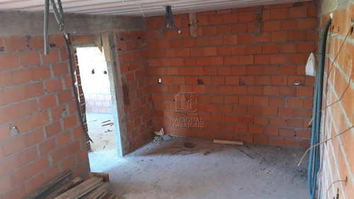 Cobertura Com 2 Dormitórios À Venda, 110 M² Por R$ 320.000 - Paraíso - Santo André/sp - Co4606