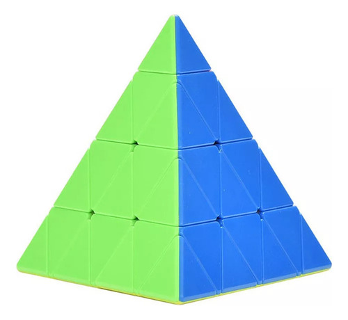 Z B Cubo Magico Pyramix 4x4 Pyramid Yisheng 4x4x4