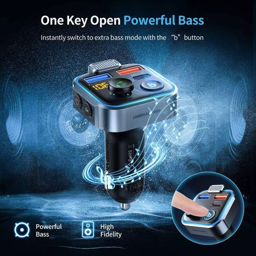 Bluetooth Receptor Autos Accesorios Autos Carga Tipo C