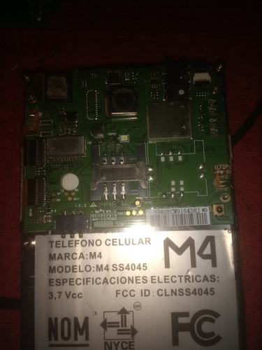 Tarjeta Logica M4 Ss4055. (Usado)