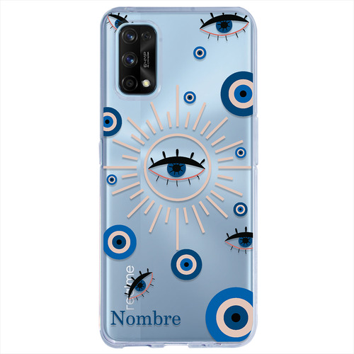 Funda Para Realme Ojos Turcos Personalizada Con Nombres