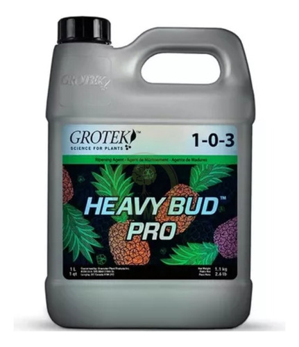 Grotek Heavy Bud Pro 4 Lt. Carbohidratos Floración 