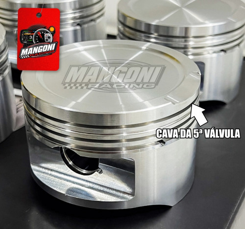 Kit Pistão Afp C/ Biela Mtr Audi A3/vw Ap 20v + Pino + Anel