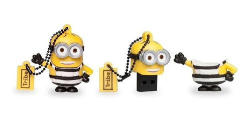 Memoria Usb 2.0 De 16 Gb Figura Minion Jail Tikme Phil Tribe