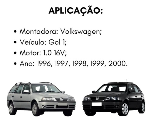 Corpo Borboleta Tbi Vw Gol 1 1.0 16v Gasolina 1999 2000 Mq