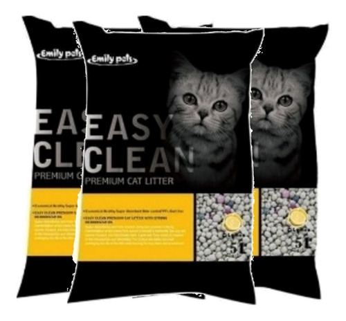 Easy Clean Emily Pets 24kg Arena Sanitaria Aglutinante