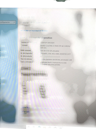 Pc De Escritorio Dell Optiplex 256gb Ssd 8gb Ram Core I5 (Usado)