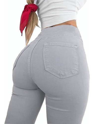 Super Skinny Pantalón Levanta Pompa Mujer Leggins Comodos