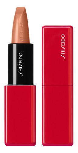 Labial En Barra Shiseido Technosatin Gel Lipstick Color 403 Augmented - Nude Caramel