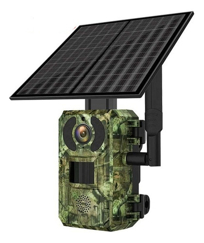 Cámara Solar Hunting Trail, 4 Mp, 4 G, 6 W, Audio Bidireccio