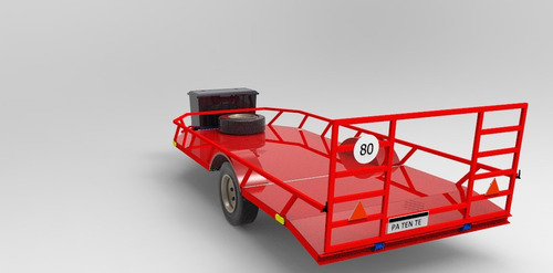 Trailer Utv Grande Homologado Lcm Patentable Hiza Trailers