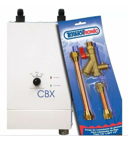 Calentador De Agua Electrico Cbx Con Kit De Instalación 