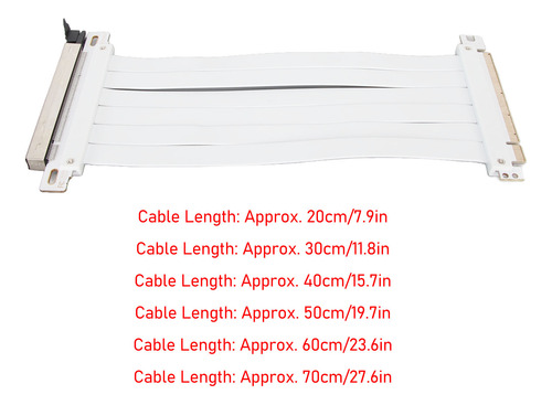 Cable De Extensión Pcie 3.0 X16 Extender Riser De Alto Blind