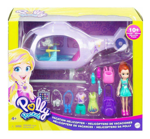 Polly Pocket Vacaciones En Helicóptero