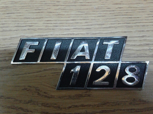 Emblema Fiat 128 Metalica Original