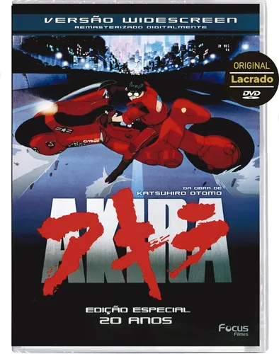 Dvd Akira - Original Novo Lacrado Raro | Frete grátis