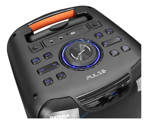 Caixa De Som Bluetooth Pulsebox Trolley Sp505- 800w Rms