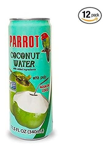 Loro Marca De Agua De Coco Con Pulpa De 11,5 Fl. Onzas (paqu