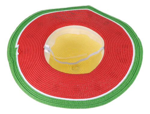 Sombrero De Sandía Práctico Y Exquisito Para Padres E Hijos,