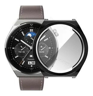 Case + Mica Protector 2 En 1 Para Huawei Watch Gt3 Pro 46mm