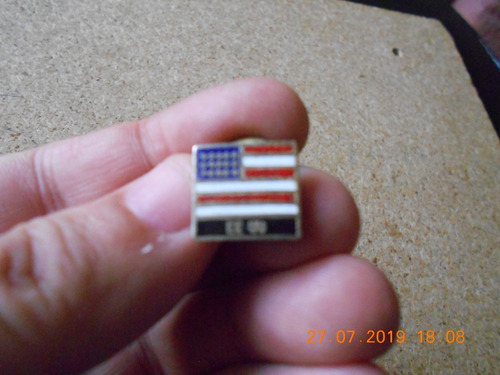 Pin Esmaltado De Solapa Bandera De Los Estados Unidos