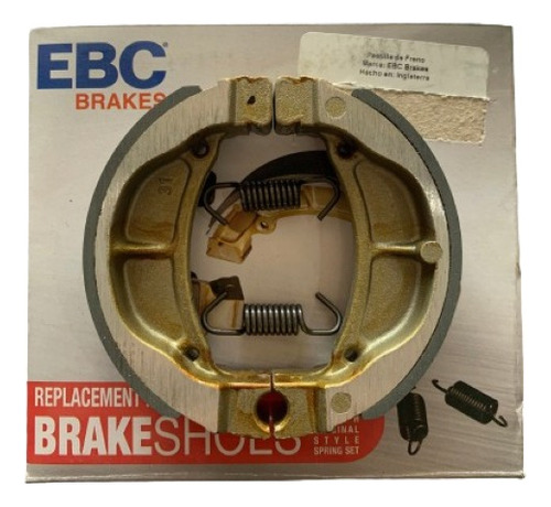 Balatas Tambor Kawasaki Kx80 1983 Klx110 2002 2024 Ebc 715