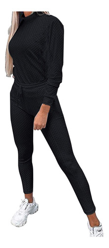 Traje Do Pieza Para Mujer Clubwear Jogger Outfit Sudadera 2