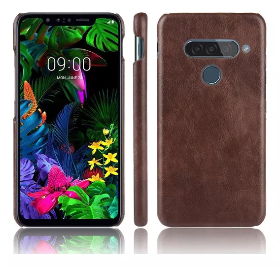 Para LG G8s Thinq A Prueba De Golpes Litchi Textura Pc+funda