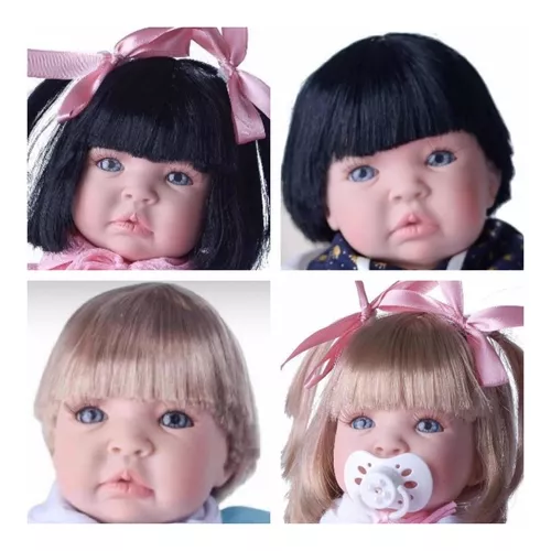 Bebês Reborns Super Realistas Gêmeos Idênticos, Brinquedo Bebe-Reborn  Nunca Usado 28732461