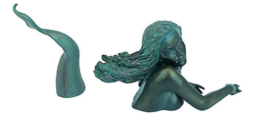 Diseño Toscano Meara El Nadador Sirena Estatua