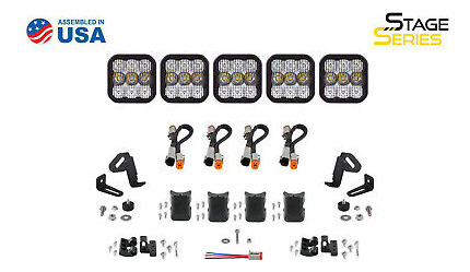 Ss5 Sport Universal Crosslink 5-pod Lightbar Yellow Comb Eei