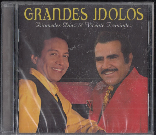 Grandes Idolos. Diomedes Y Vicente. Cd Original Nuevo. Qqa.