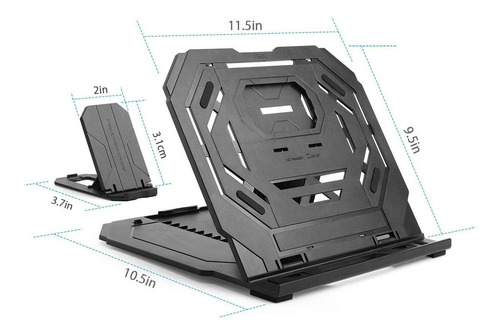 Estante P/ Tablet Frunsi, 9 Niveles De Altura, Plegable,gris