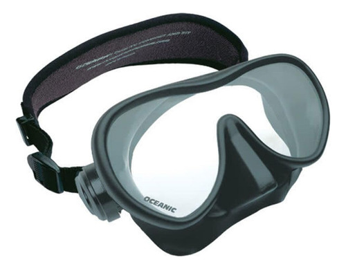 (ice) - Oceanic Shadow 1 Window Scuba Diving Mask (ice)