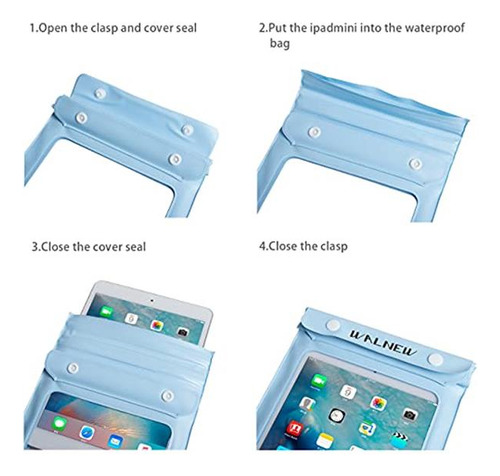 Walnew - Funda Protectora Universal Impermeable Para Kindle