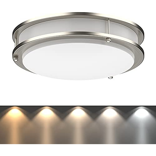 Luz De Techo Led | Color De Luz Ajustable Todo En Uno | 5 Cc