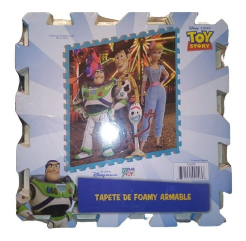 Tapete De Foamy Armable 9 Piezas Antiderrapante Toy Story