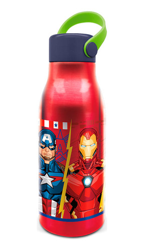 Botella 760ml flexi handle aluminium Avengers
