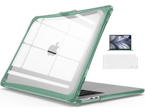 Funda Para Laptop Resistente Para Macbook Air M2 Verde