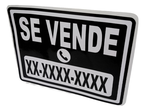 Calco Cartel Vendo Auto X 3 Solo Telefono Entrega En El Dia