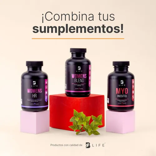 Multivitamínico De Mujer 90 Cápsulas Vitaminas Mujer B Life